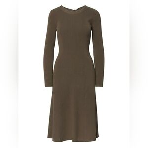 Banana Republic Brown Rib Knit Dress